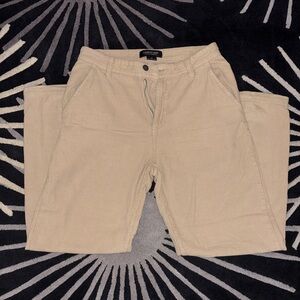 Cotton On Men's Beige Corduroy Pants